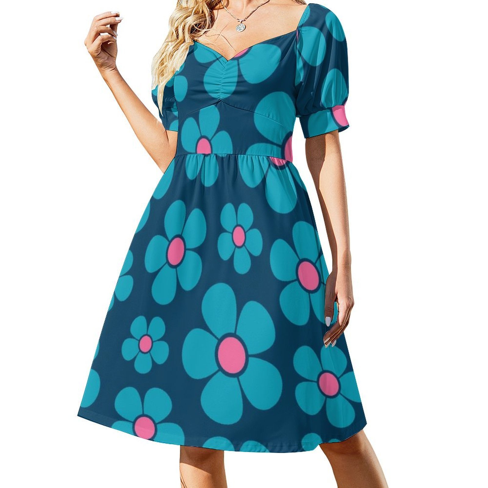 Summer Clothing Styles For Women - Reto 1960S Style Mid Mod Floral