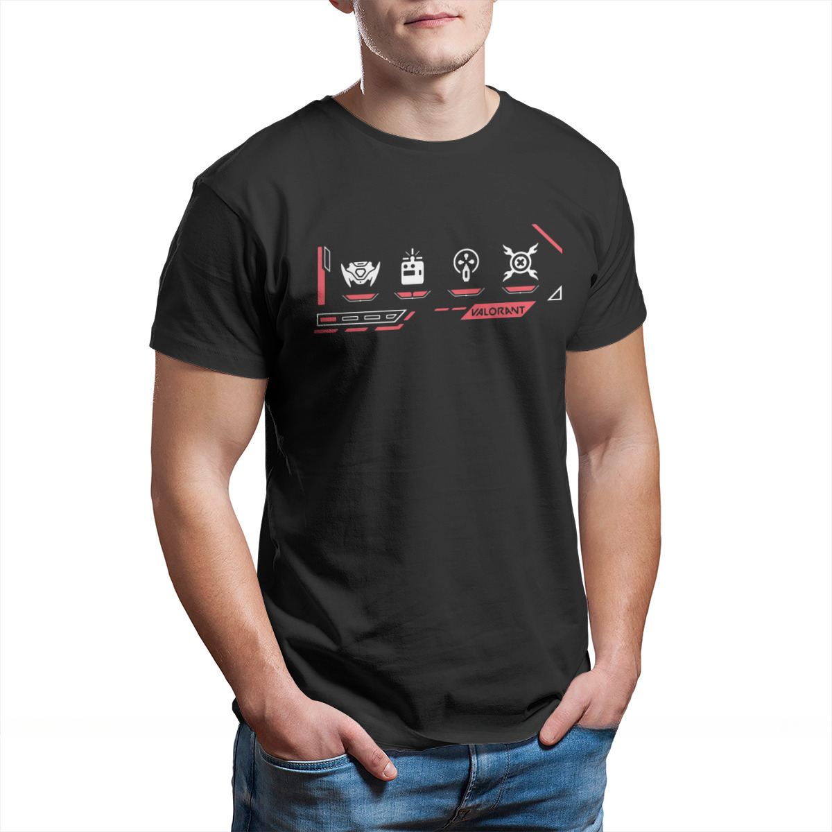 Summer Games Clothing - RAZE T Shirt For Male Valorant