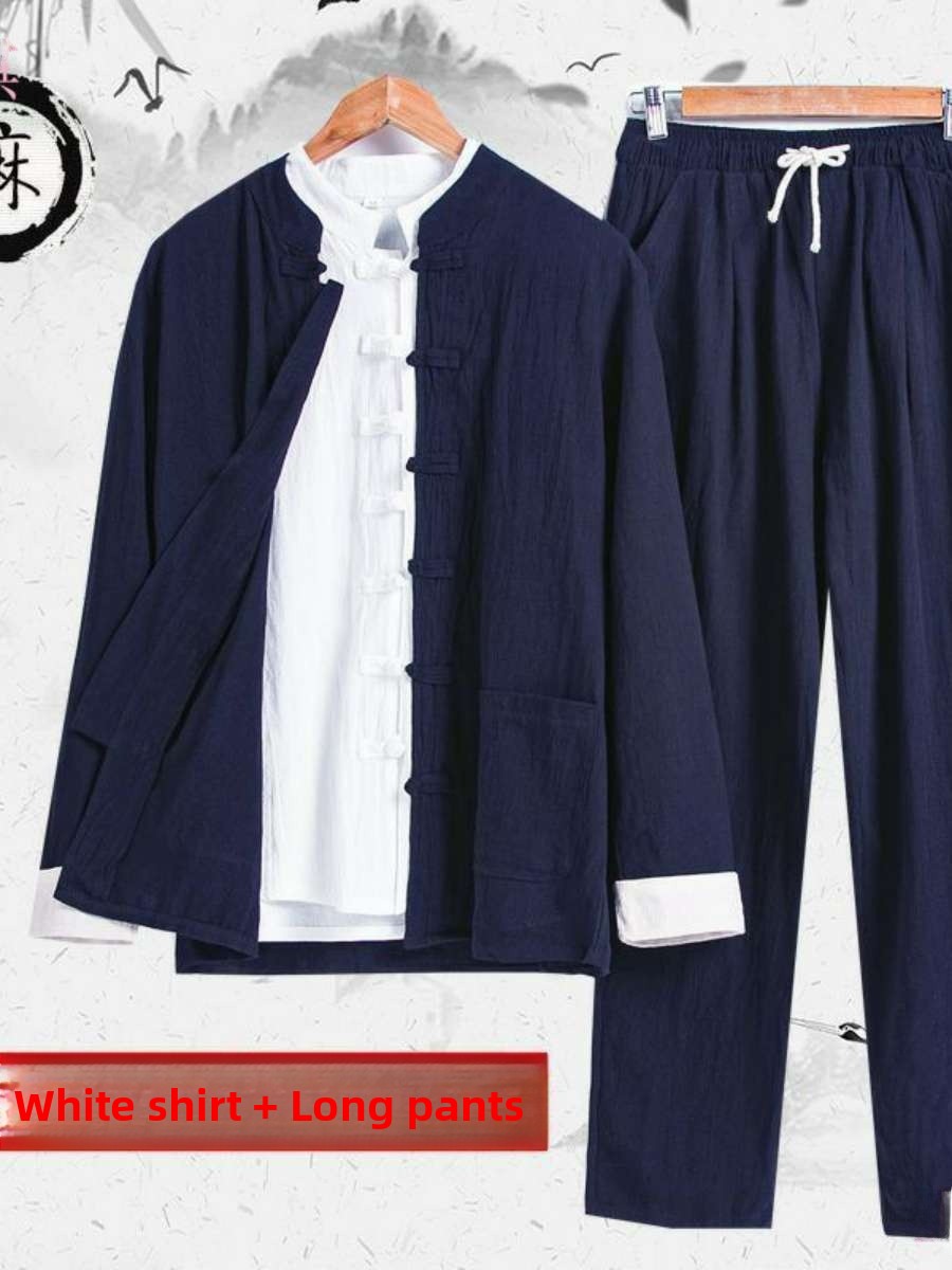 Summer Clothing Staples - New Men's Cotton Linen Ancient Chinese