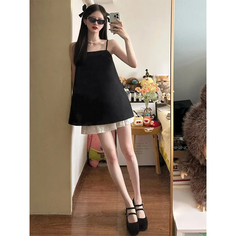 Summer Clothing Set For Girls - Color Contrast Chic Girl 2pc Sets