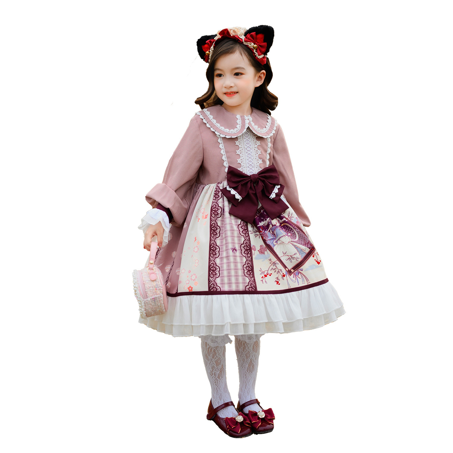 Summer Clothing Set For Girls - Children's Lolita Clothing Long Sleeved Princess