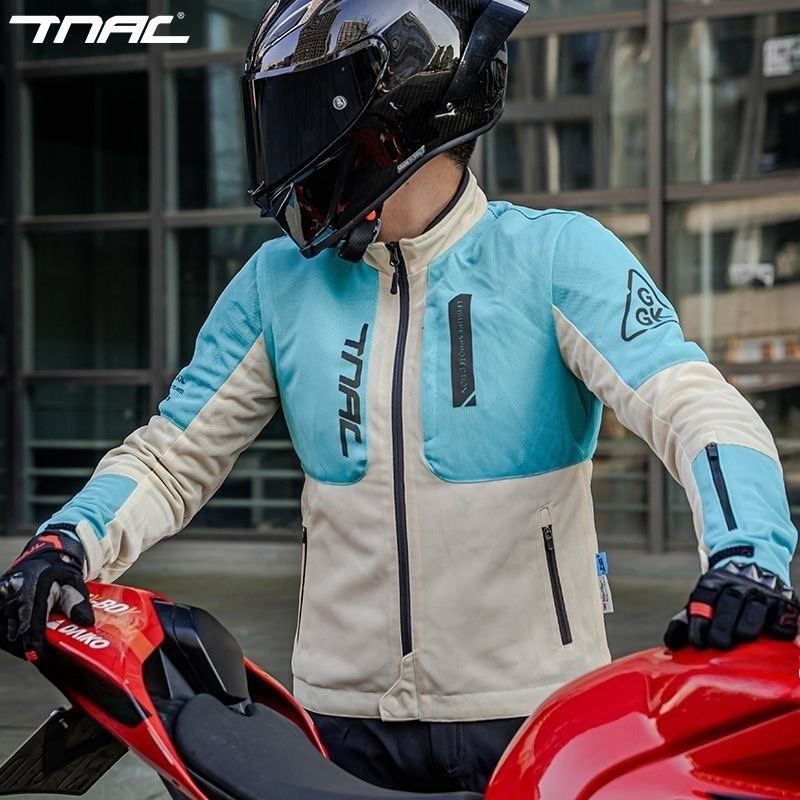 Summer Clothing Pk - Summer Motorcycle Jacket Fall Prevention Motorbike