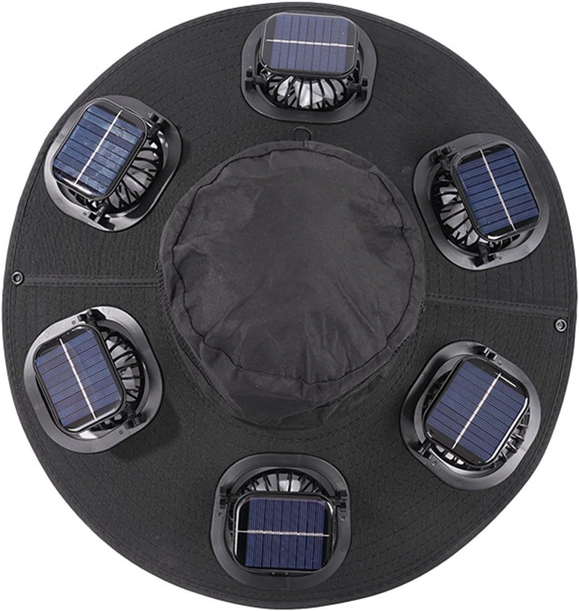 2026 Hot Summer 6 Fans Visor C - огляд і ціна Sun Hat Wide Brim
