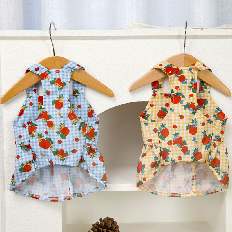 Sweet Dog Clothes Summer Blue  - огляд і ціна Yellow Summer Clothing