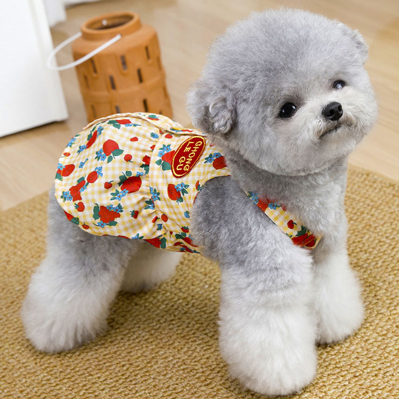 Sweet Dog Clothes Summer Blue  - огляд і ціна Yellow Summer Clothing
