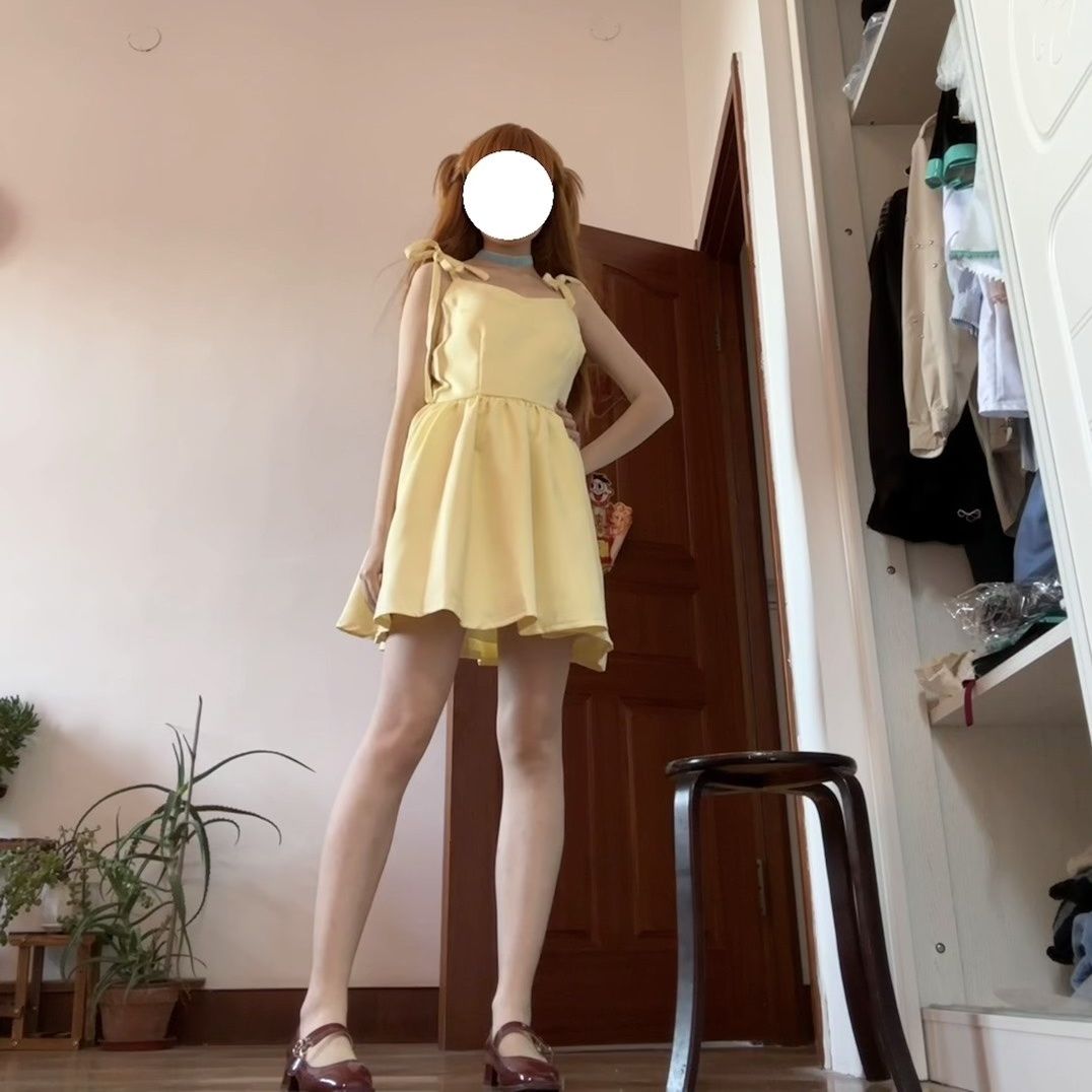 Shikinami Asuka Langley Yellow - огляд і ціна Yellow Summer Clothing
