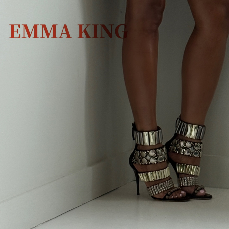 Black Embellished Ankle Strap  - огляд і ціна Summer Clothing Sale Women