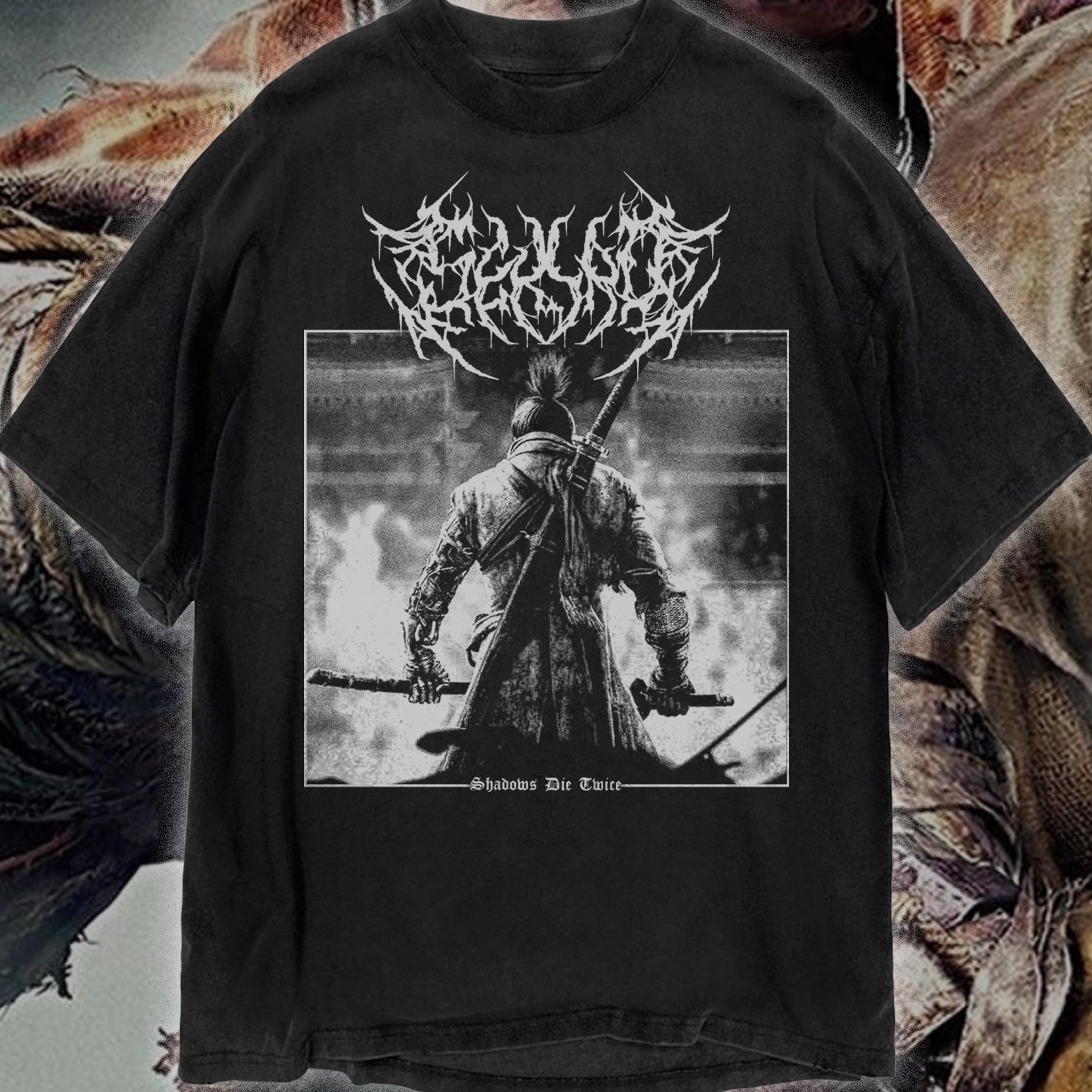 Sekiro Printed Pure Cotton T-S - огляд і ціна Summer Games Clothing