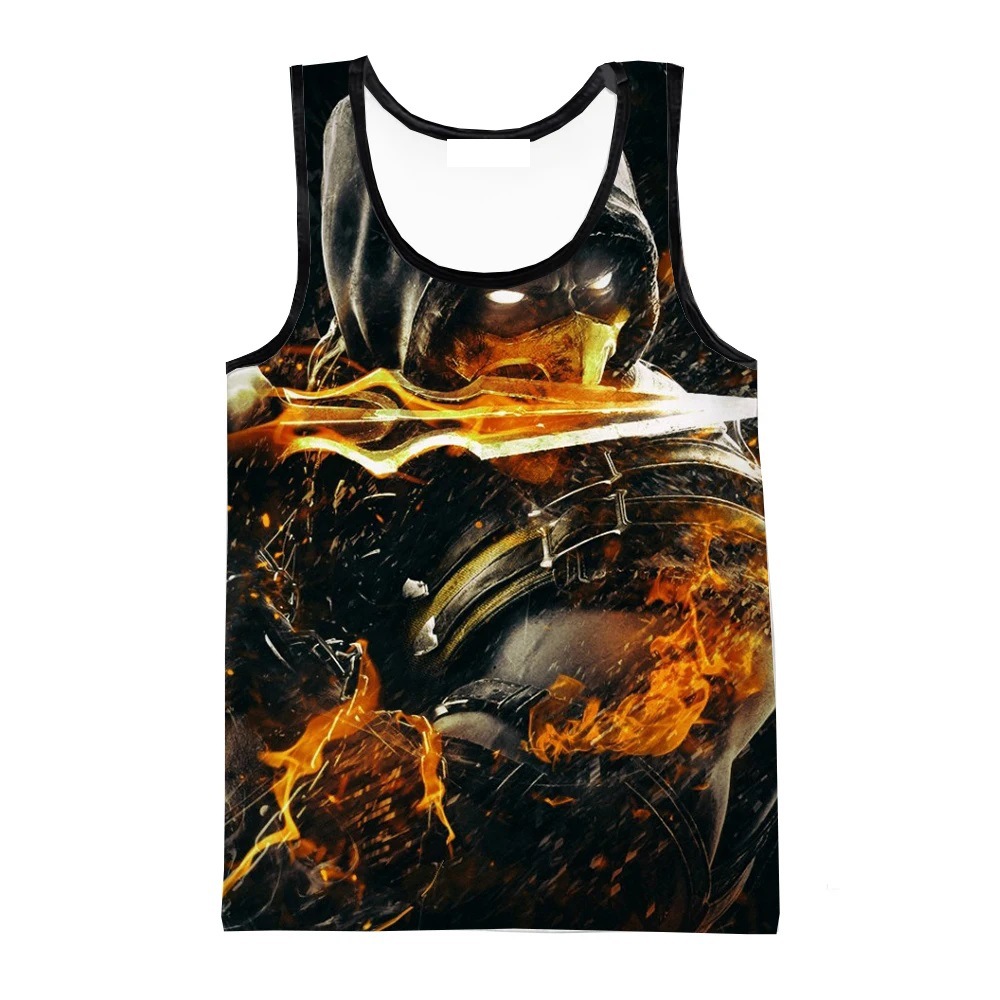 Mortal Kombat Game 3D Print Ta - огляд і ціна Summer Games Clothing