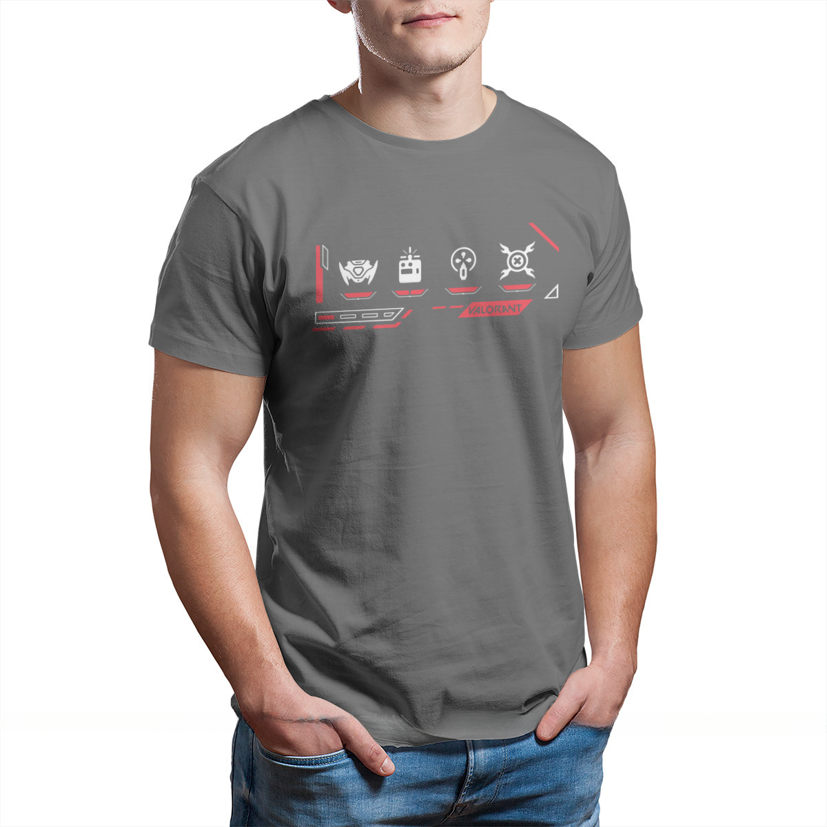 RAZE T Shirt For Male Valorant - огляд і ціна Summer Games Clothing