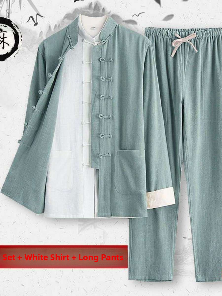 New Men's Cotton Linen Ancient - огляд і ціна Summer Clothing Staples
