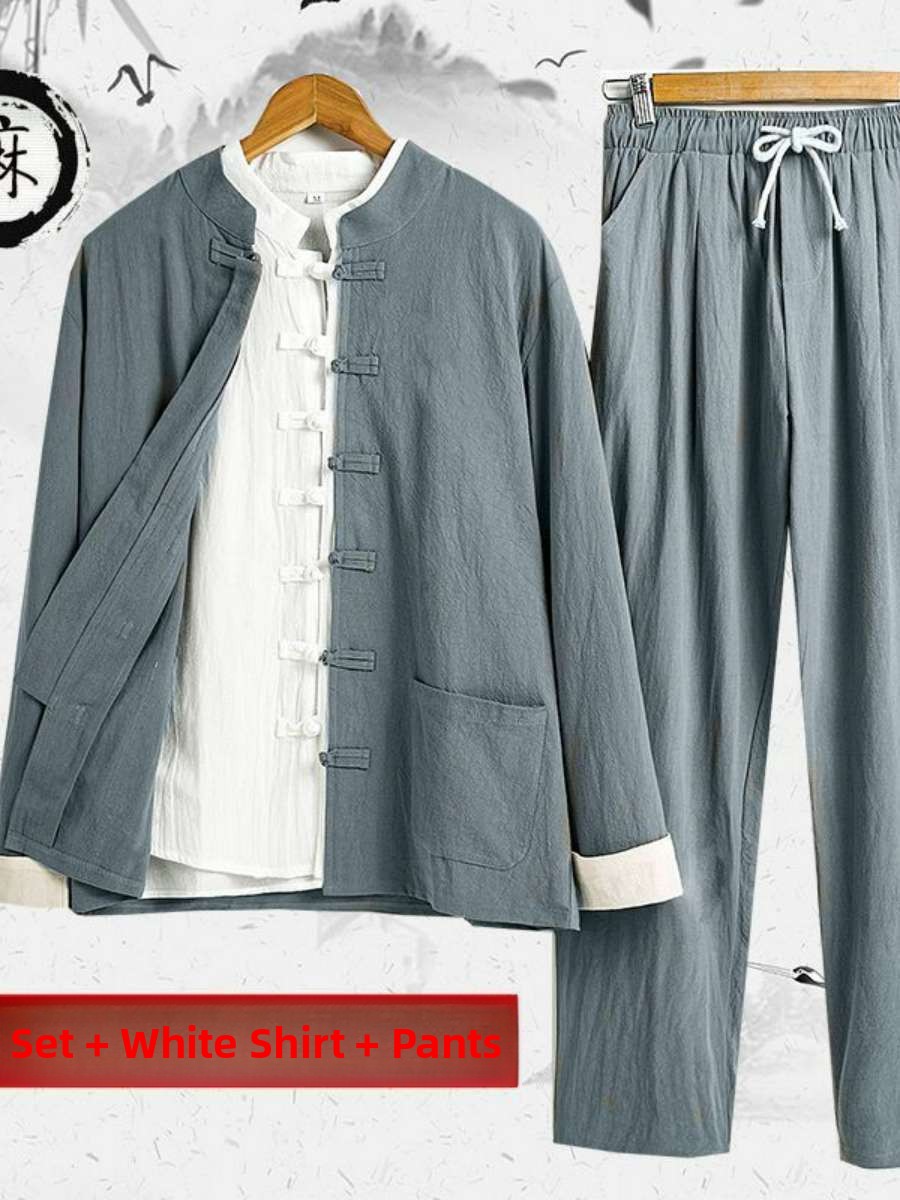 New Men's Cotton Linen Ancient - огляд і ціна Summer Clothing Staples