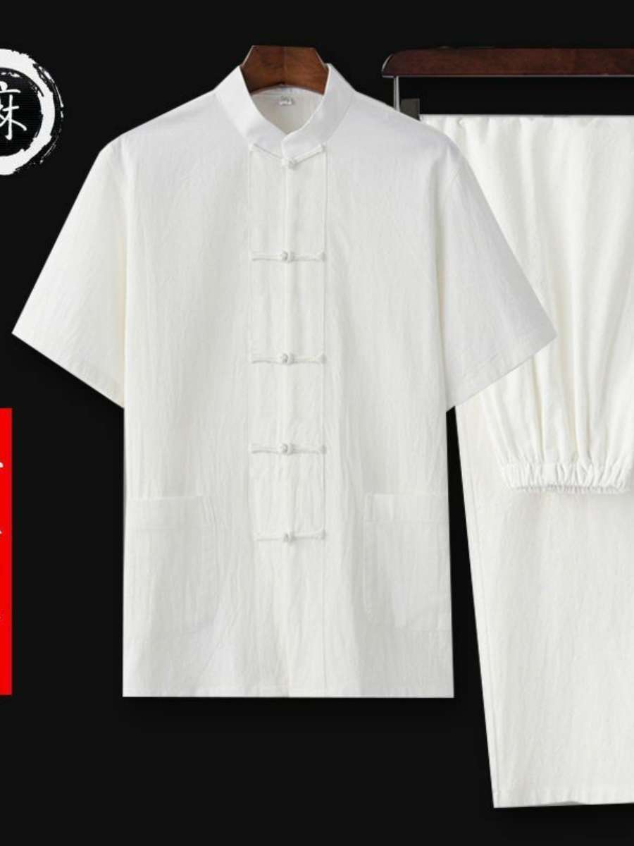 New Men's Cotton Linen Ancient - огляд і ціна Summer Clothing Staples