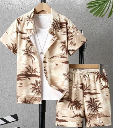 Hawaiian Tropical Seaside Scen - огляд і ціна Beach Shirt Hawaiian