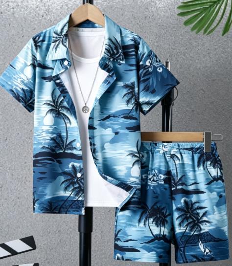 Hawaiian Tropical Seaside Scen - огляд і ціна Beach Shirt Hawaiian