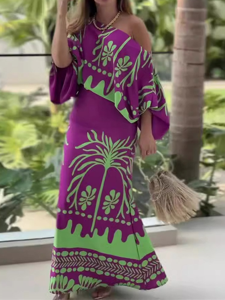 Sexy Women Print Two Piece Set - огляд і ціна Summer Clothing Set For Girls