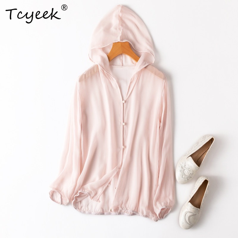 Tcyeek 100% Real Mulberry Silk - огляд і ціна Summer Clothing Women