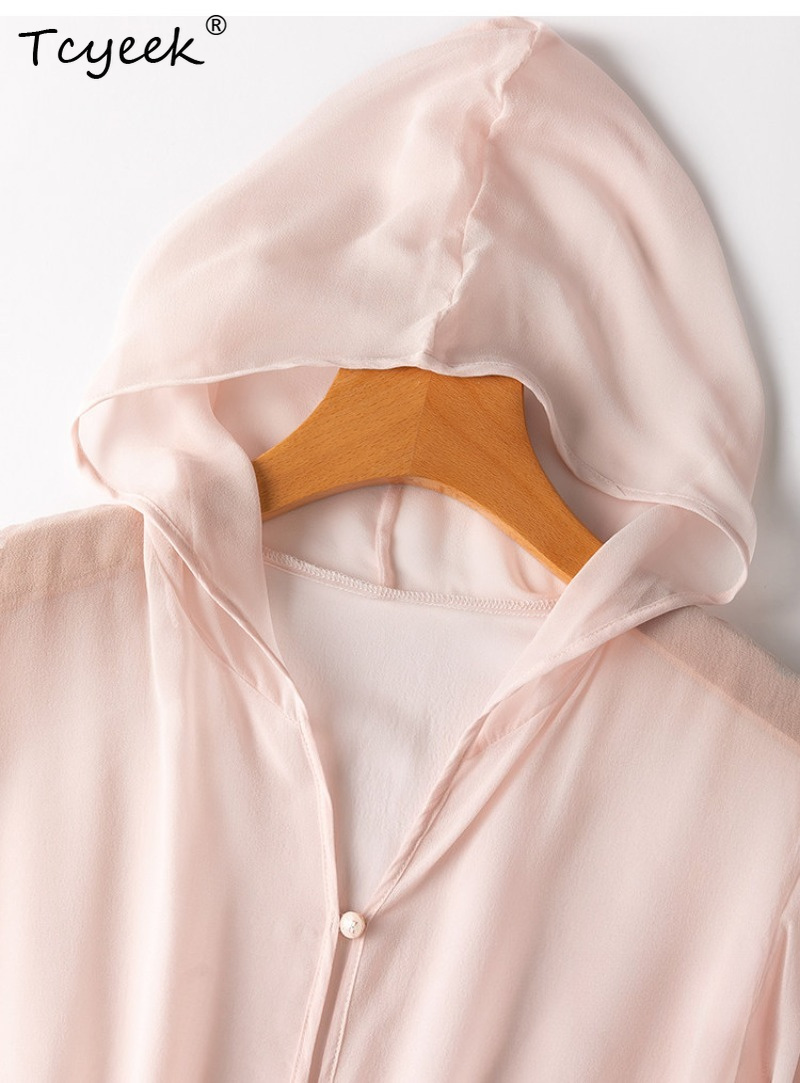 Tcyeek 100% Real Mulberry Silk - огляд і ціна Summer Clothing Women