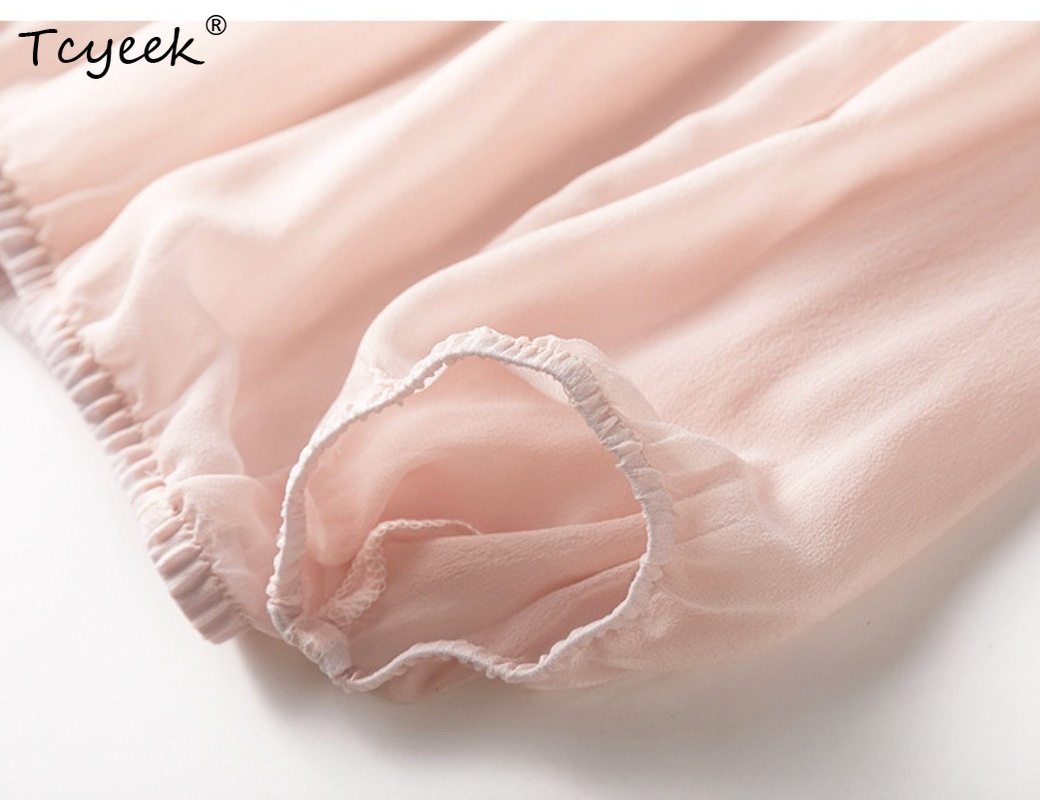 Tcyeek 100% Real Mulberry Silk - огляд і ціна Summer Clothing Women