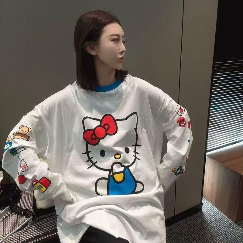 Long-Sleeved Hello Kitty Summe - огляд і ціна Summer Clothing Women