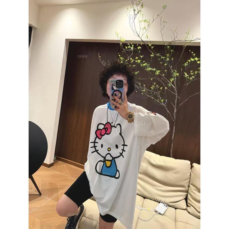 Long-Sleeved Hello Kitty Summe - огляд і ціна Summer Clothing Women