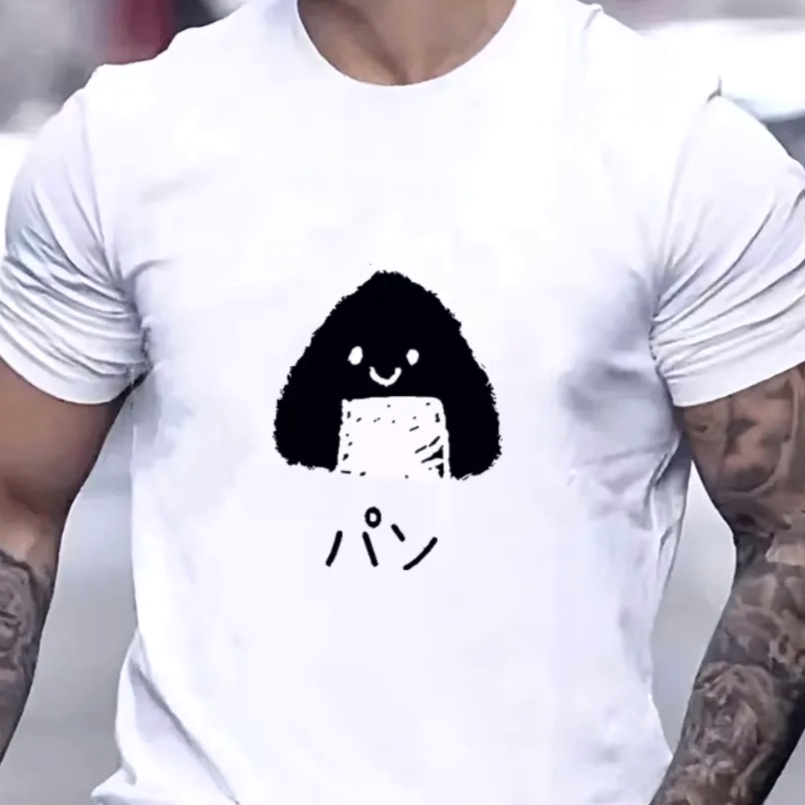 Cartoon Rice Ball Japanese Sty - огляд і ціна Japanese Summer Clothing Men
