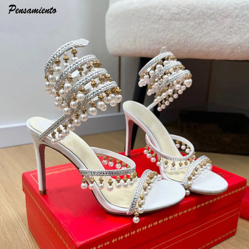 Luxury Rhinestones Pearls Tass - огляд і ціна Summer Clothing Sale Women