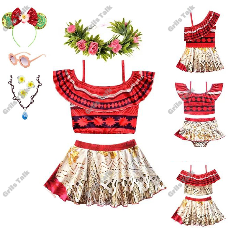 Summer Fairy Princess Moana Co - огляд і ціна Summer Clothing Set For Girls