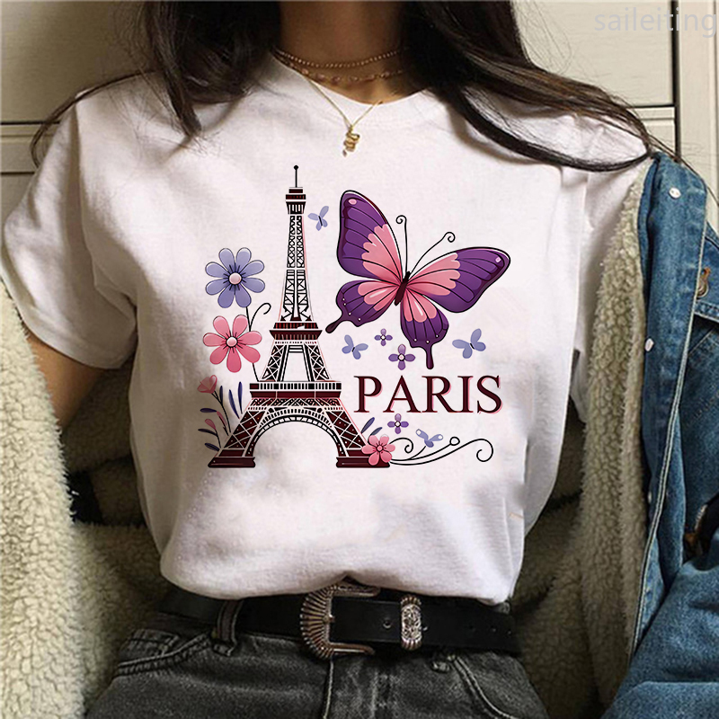 90s Color Flower Butterfly Par - огляд і ціна Summer Clothing In Paris