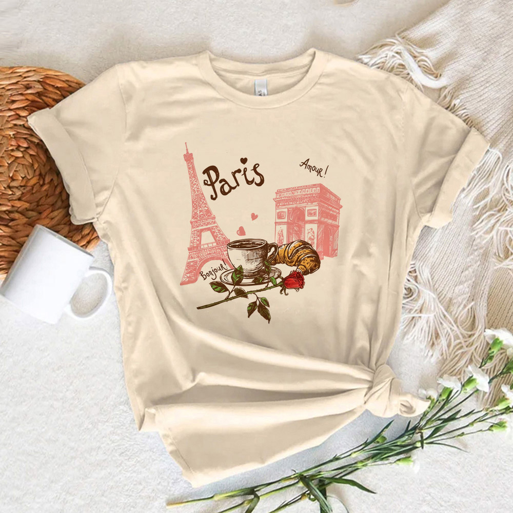 Paris Printed Women's T-shirt  - огляд і ціна Summer Clothing In Paris