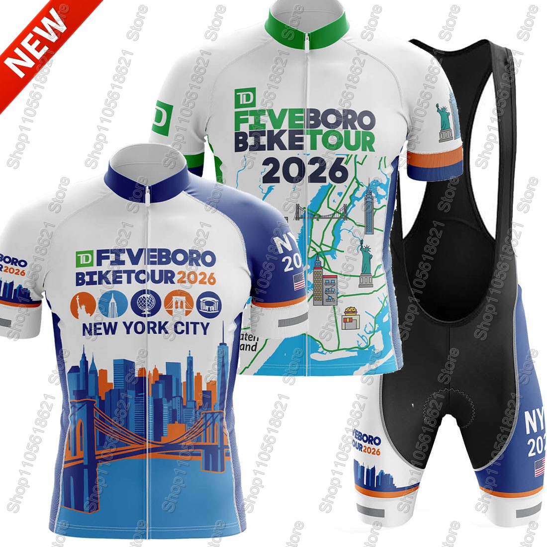 NYC-Cycling-Tour 2026 Team Jer - огляд і ціна Summer Clothing Nyc