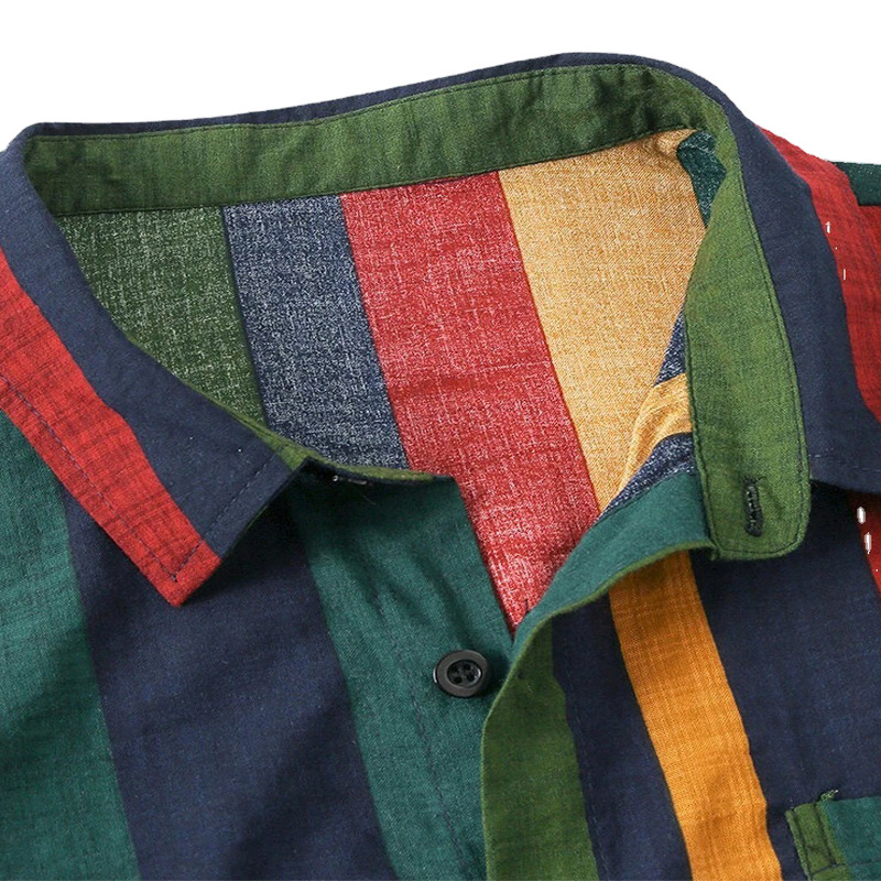 Men's Beach Hawaiian Striped S - огляд і ціна Beach Shirt Hawaiian