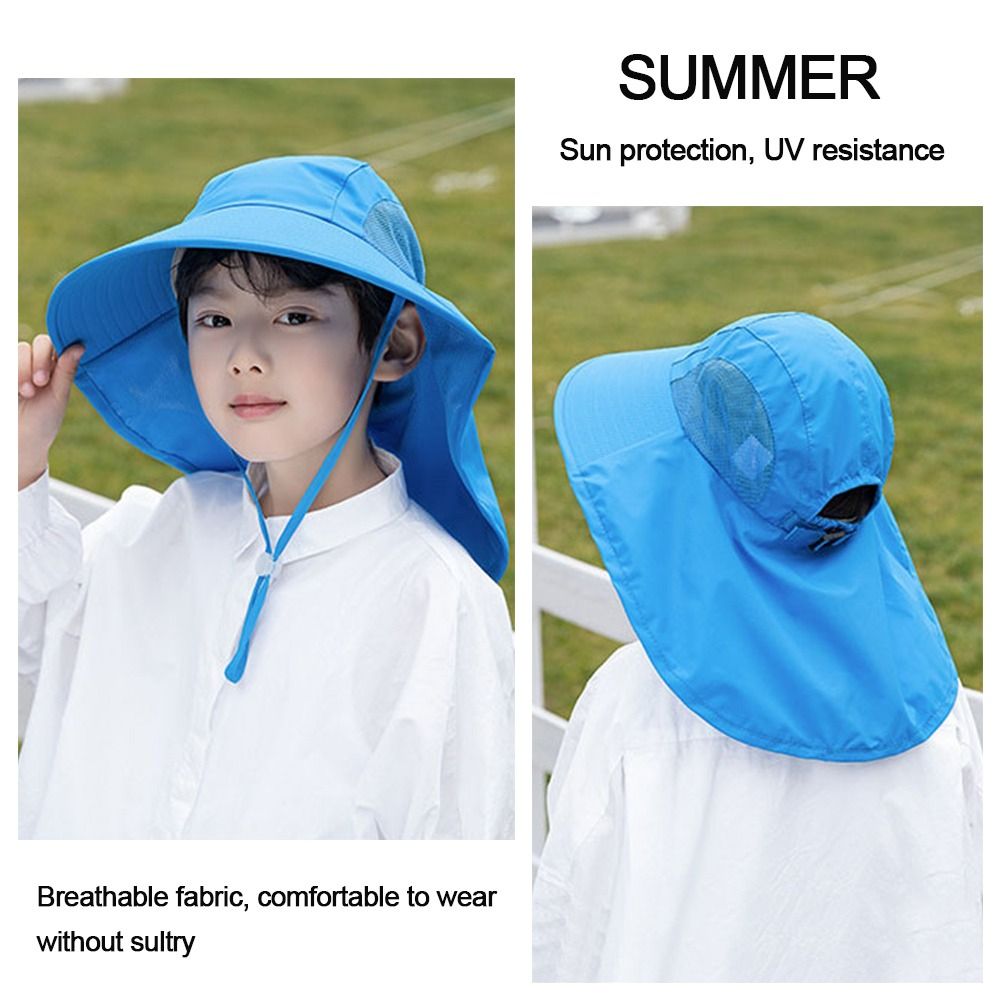 Sunscreen Boy Girl Beach Cap C - огляд і ціна Sun Hat Wide Brim