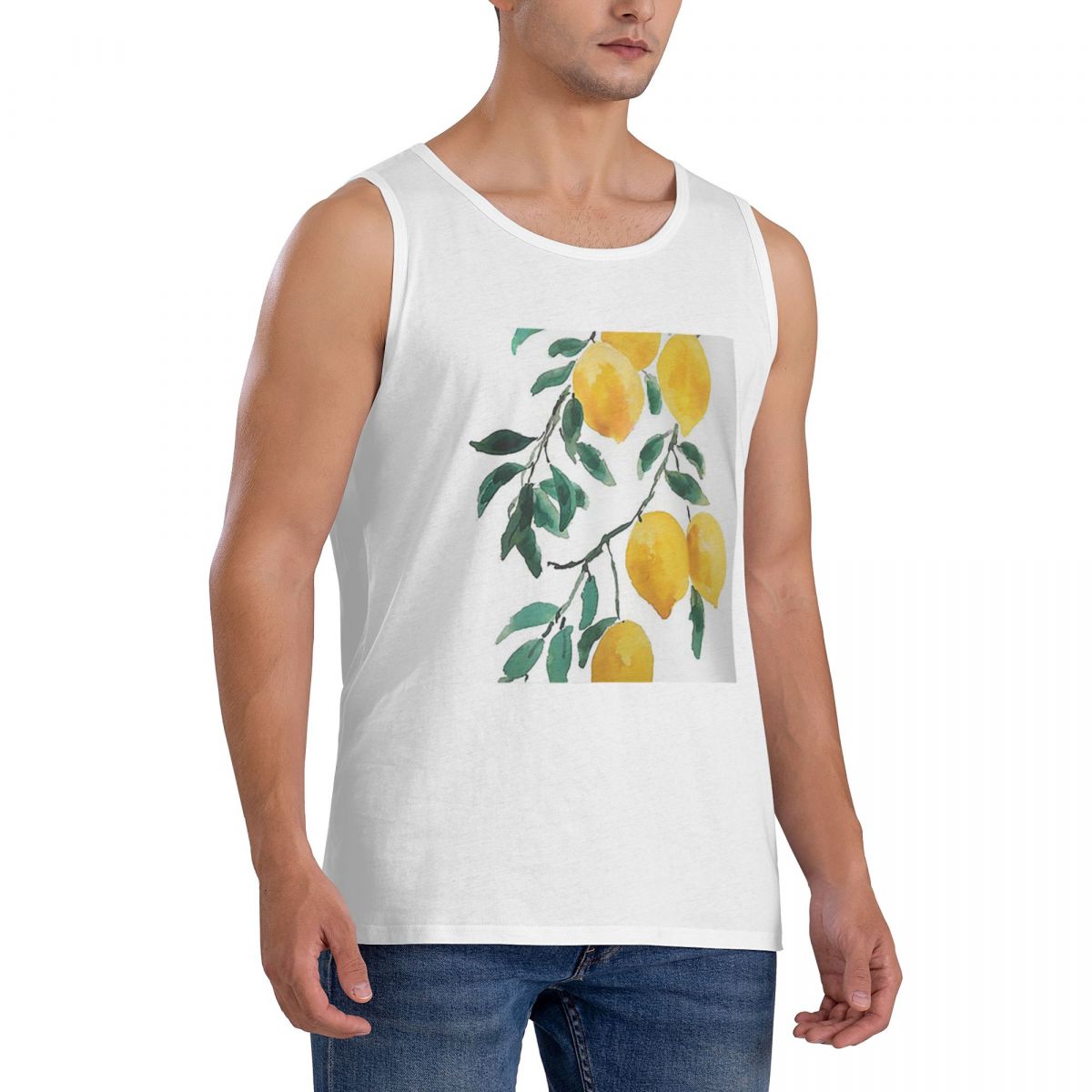 100% Cotton Hand Painted Yello - огляд і ціна Yellow Summer Clothing