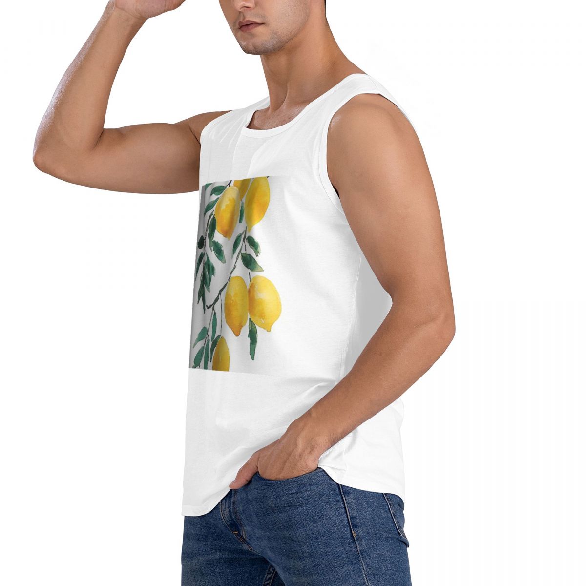 100% Cotton Hand Painted Yello - огляд і ціна Yellow Summer Clothing
