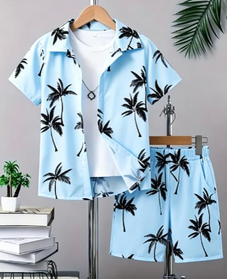 Hawaiian Tropical Plant Patter - огляд і ціна Beach Shirt Hawaiian