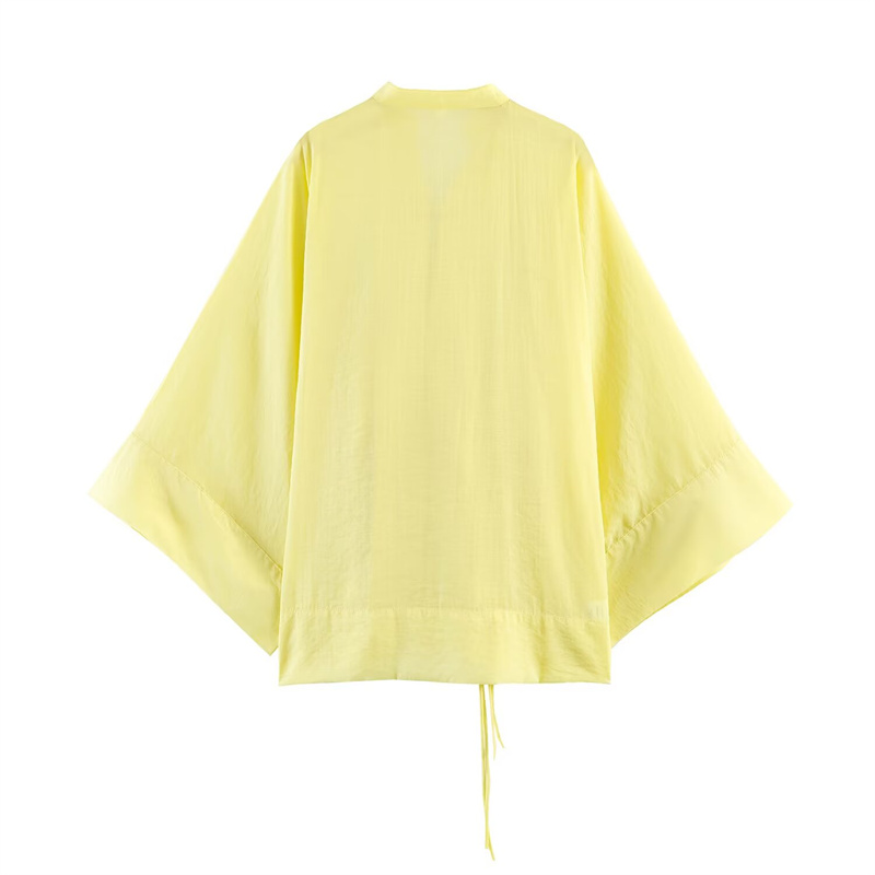 Women's Shirt 2026 Summer New  - огляд і ціна Yellow Summer Clothing