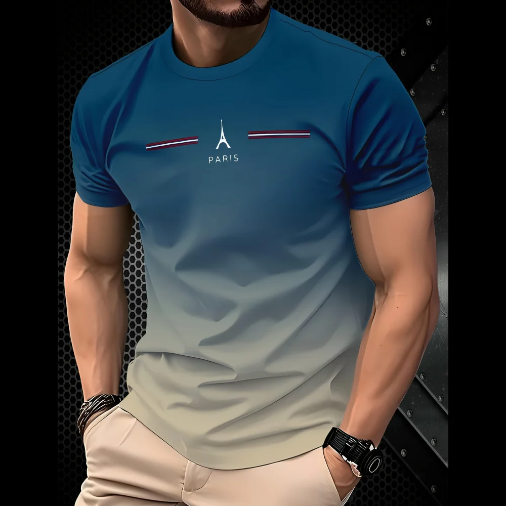 Summer Men's Clothing 3D Gradi - огляд і ціна Summer Clothing In Paris