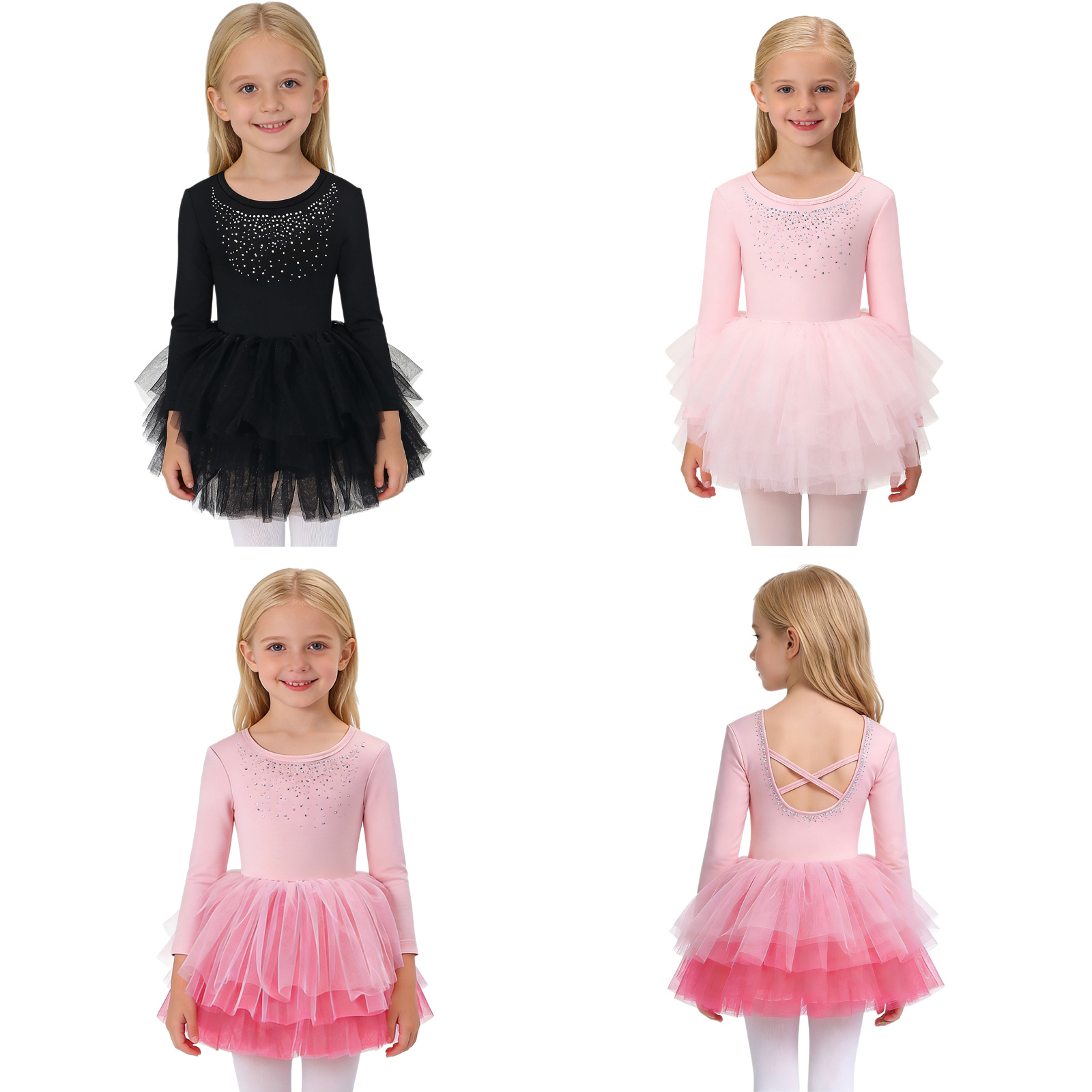 Summer Kids Dress Tutu Balleri - огляд і ціна Summer Clothing Set For Girls