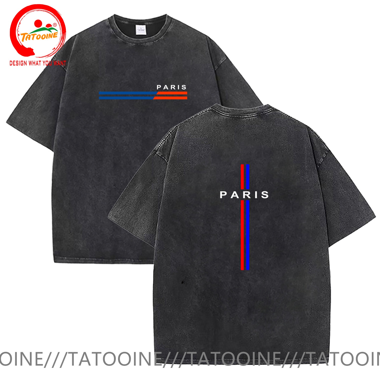 Vintage Washed Cotton T-Shirt  - огляд і ціна Summer Clothing In Paris