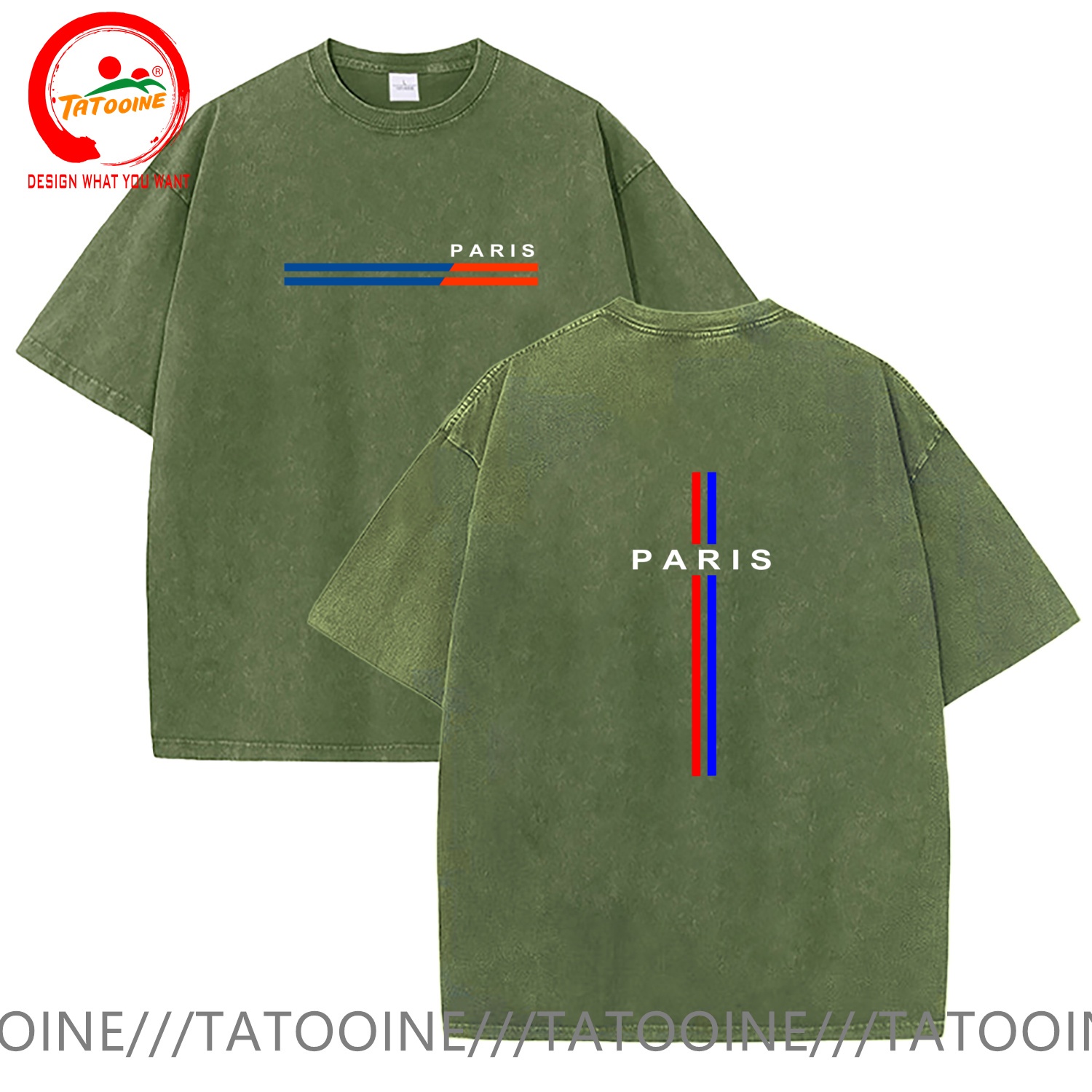 Vintage Washed Cotton T-Shirt  - огляд і ціна Summer Clothing In Paris