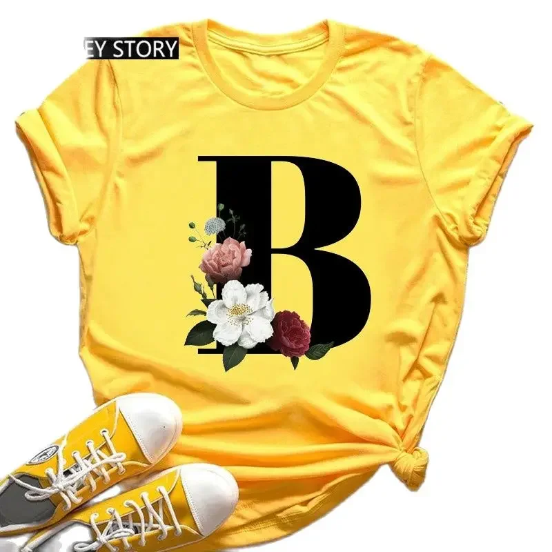 Large Size Yellow T-shirt for  - огляд і ціна Yellow Summer Clothing